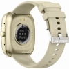 Smartwatch Damski GRAVITY GT18-8 Beżowy Pasek Silikonowy + Biały Pasek
