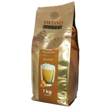 Swisso Kaffee Cappuccino Karamell Cappuccino Karmelowe 1kg