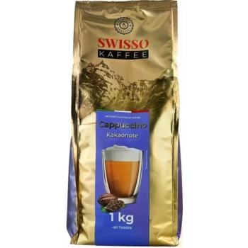 Swisso Kaffee Cappuccino Kakaonote 1kg