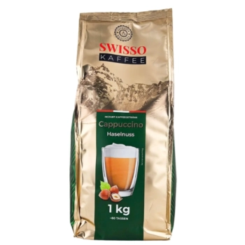 Swisso Kaffee Cappuccino Haselnuss Cappuccino Orzechowe 1kg