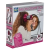 Zestaw fryzjerski dla dzieci suszarka prostownica światło dźwięk 19 elementów
