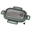 Lunch box śniadaniówka pudełko śniadaniowe z przegródkami dzielone 1200ml zielone