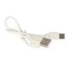 Wiatrak biurkowy wentylator mini ręczny wiatraczek przenośny USB 13,8cm