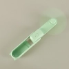 Wiatrak biurkowy wentylator mini ręczny składany wiatraczek przenośny USB zielony