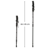 Kijki kije trekkingowe do nordic walking składane 2 sztuki czarne