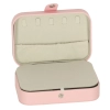 Szkatułka pudełko na biżuterię organizer różowy