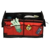 Organizer do bagażnika torba do samochodu czarny czerwony 58x37x32