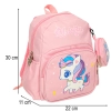 Plecak dla przedszkolaka szkolny dziecięcy jednorożec 30x22x11cm