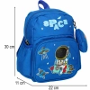 Plecak dla przedszkolaka szkolny dziecięcy astronauta 30x22x11cm