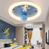 Lampa LED sufitowa plafon do pokoju dziecięcego ściemniana LUMELA + pilot astronauta