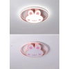 Lampa LED sufitowa plafon do pokoju dziecięcego ściemniana LUMELA + pilot króliczek