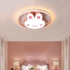 Lampa LED sufitowa plafon do pokoju dziecięcego ściemniana LUMELA + pilot króliczek