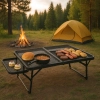 Stół stolik turystyczny LUARO kempingowy cateringowy składany 87 x 60 x 40 x 27 cm