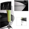 Trampolina do domu ogrodu dla dzieci siatka piłki 140cm 55inch zielona