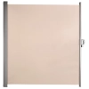 Markiza boczna tarasowa LUARO parawan zwijana 180 x 400 cm beżowa