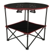 Stolik stół turystyczny składany przenośny kempingowy z pokrowcem 72 cm x 72 cm