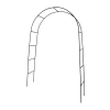 Pergola ogrodowa łuk uchwyt na róże kwiaty bluszcz pnącza metalowa 240 x 140 cm