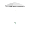 Parasol ogrodowy plażowy regulowany łamany składany UV 150cm szary