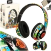 Słuchawki bezprzewodowe nauszne Bluetooth RGB Gaming Sport 200mAh