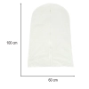 Pokrowiec na ubrania garnitur odzież ubrania przezroczysty 60 x 100 cm