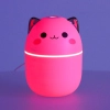 Nawilżacz powietrza dyfuzor do olejków kotek różowy RGB