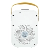 Klimatyzator klimator przenośny wentylator biurkowy nawilżacz 3w1 USB biały