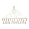 Hamak ogrodowy brazylijski boho siatka frędzle 200cm 150kg Ecru