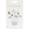 Dekoracje do muffinek babeczek - Wieloryb 11cm-13,5cm 7 sztuk
