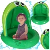 Basen dmuchany ogrodowy dla dziecka brodzik z daszkiem żaba 95cm