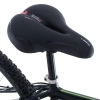 Siodełko rowerowe RALLEX sportowe wygodne pianka elastyczna lampka LED