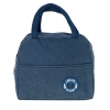 Torba termiczna izolacyjna śniadanie lunch niebieska