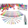 Długopisy żelowe kolorowe brokatowe zestaw 50szt.
