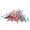 Długopisy żelowe kolorowe brokatowe zestaw 50szt.