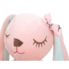 Maskotka pluszowa królik różowy 35cm