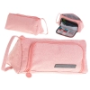 Piórnik szkolny dwukomorowy saszetka kosmetyczka rozkładany 3w1 różowy