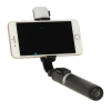 Kijek do selfie z pilotem Bluetooth statyw tripod lampka LED czarny