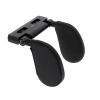 Zagłówek samochodowy poduszka podróżna oparcie na głowę szyje do samochodu regulowane czarny
