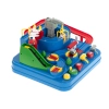Tor przeszkód interaktywny samochodowy wyścigi parking 4 pojazdy auto radiowóz ambulans helikopter 32x32cm XXL