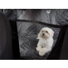 Mata dla psa do samochodu na siedzenie wodoodporna czarna