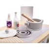 Kuchnia dla dzieci drewniana MDF MODERN CLASSIC akcesoria 82cm