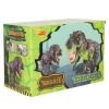 Dinozaur T-REX elektroniczny chodzi ryczy zielony