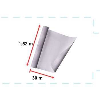 Folia okleina rolka aluminium imitująca metal metalic szczotkowana szara 1,52x30m