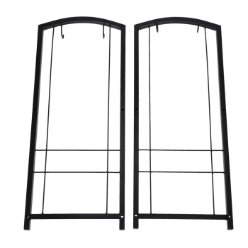 Stojak na drewno kominkowe regał metalowy akcesoria do kominka