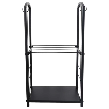 Stojak na drewno kominkowe regał metalowy akcesoria do kominka