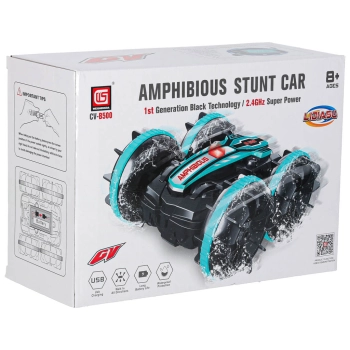 Samochód zdalnie sterowany Amfibia sterowany gestami 4x4 360 2,4GHz 3,7V