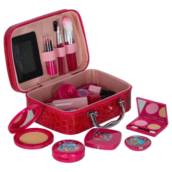 Kuferek zestaw kosmetyków do makijażu i paznokci makeup dla dzieci 22 elementy
