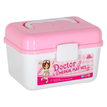 Zestaw lekarza w kuferku mały doktor dźwięk 35 elementów