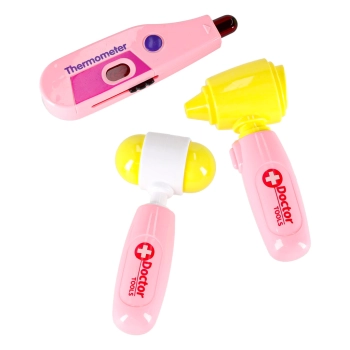 Zestaw lekarza w kuferku mały doktor dźwięk 35 elementów