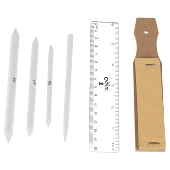 Ołówki do szkicowania rysowania zestaw plastyczny 54 elementy