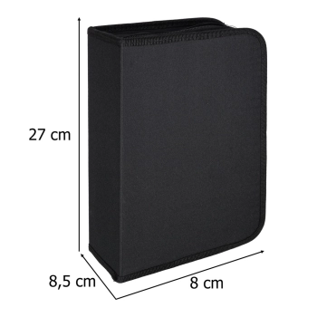 Długopisy żelowe kolorowe w etui 100 sztuk + 100 wkładów